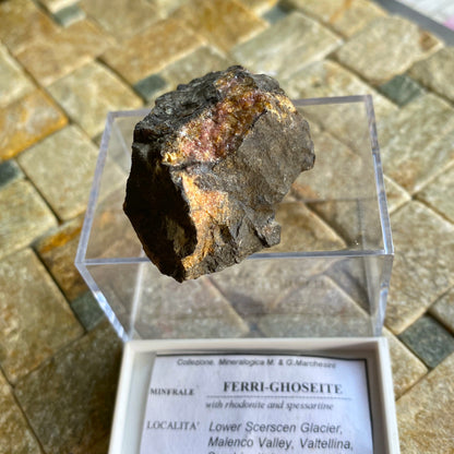 FERRI-GHOSEITE ( PARVOWINCHITE), LOWER SCERSCEN GLACIER, ITALY. 34g MF1518