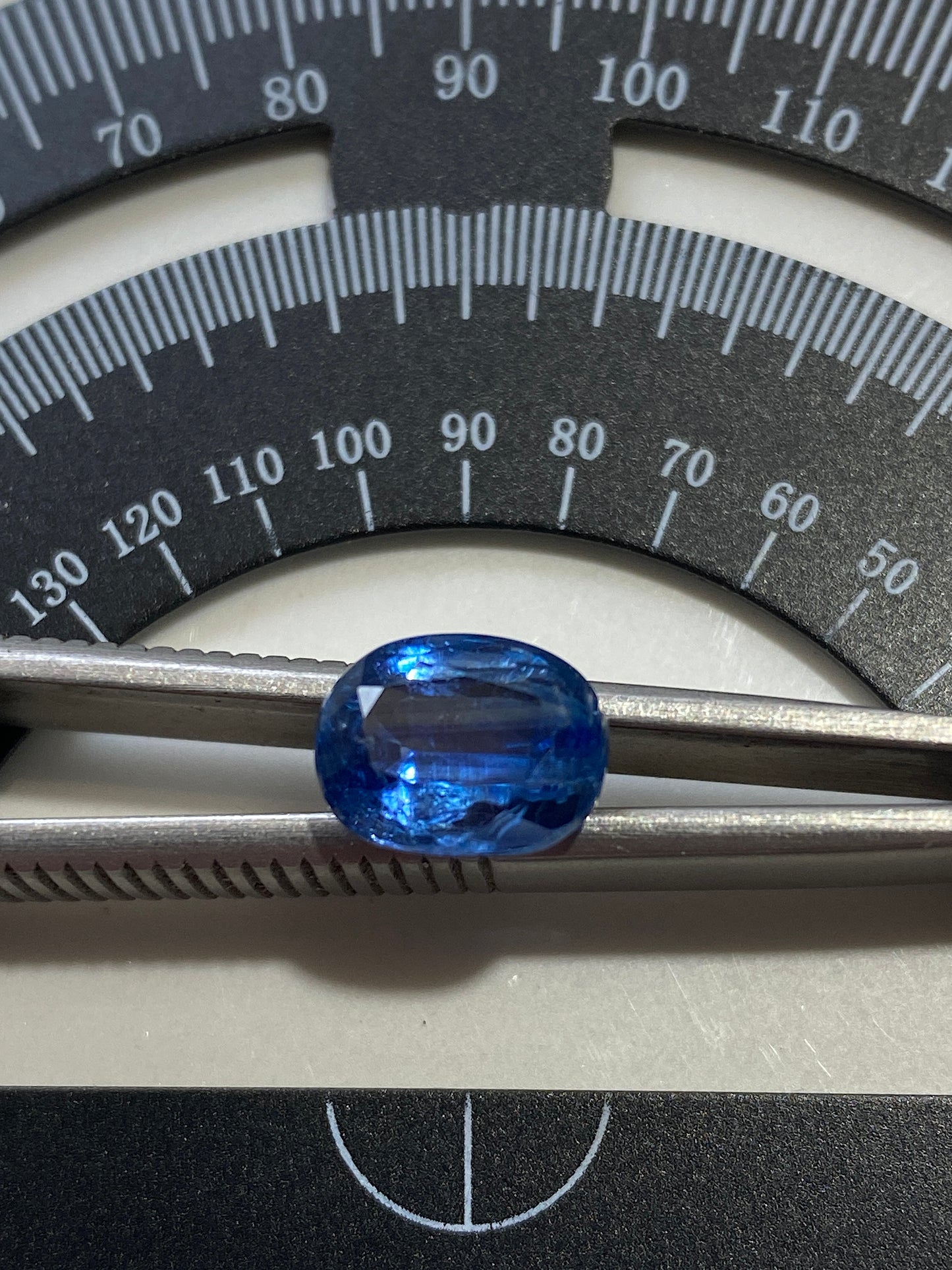 KYANITE GEMSTONE : KALI DANGAKI GORGE, MUSTANG DISTRICT, NEPAL 3.30Ct MFG4801