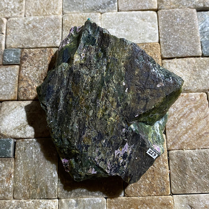 STICHTITE/SERPENTINE : TUNNEL HILL QRY, DUNDAS, TASMANIA, AUSTRALIA. 143g MF4527