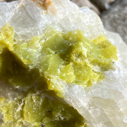 BARYTE WITH CERUSSITE - LES DALLAS MINE, MIBLADEN, MOROCCO