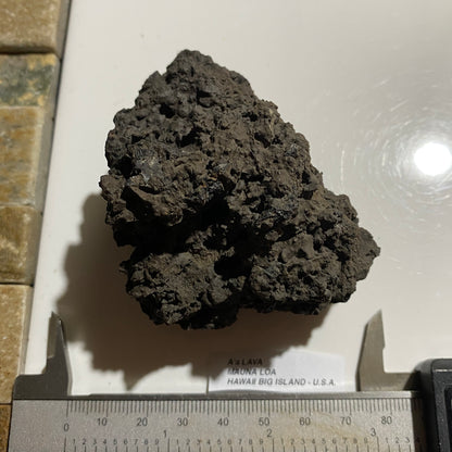 A'a LAVA FROM MAUNA LOA, THE BIG ISLAND, HAWAII,  183g MF5428