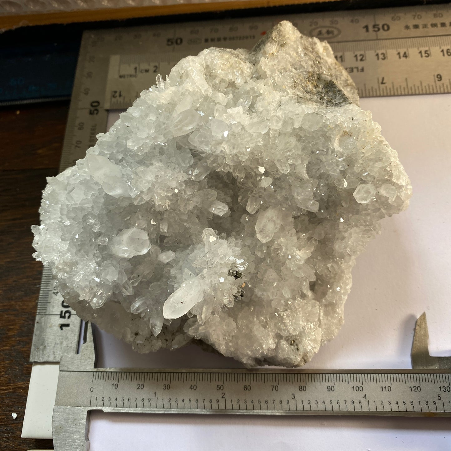 QUARTZ WITH PYRITE - BUTTE MINING DISTRICT, SILVER BOW COUNTY, MONTANA, U.S.S. SUBSRANTIAL 1010g. MF2112