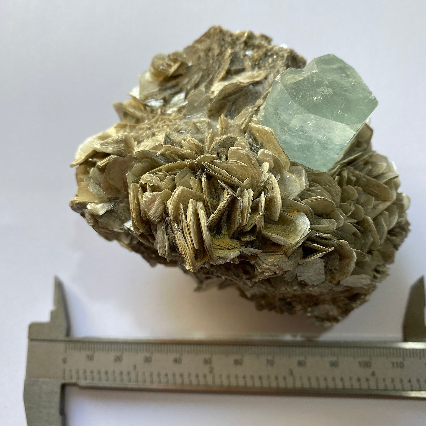 AQUAMARINE BERYL IN MUSCOVITE - CHUMAR BAKHOOR, NAGAR, GILGIT-BALTISTAN- PAKISTAN 487g MF9635