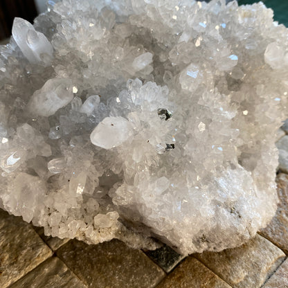 QUARTZ WITH PYRITE - BUTTE MINING DISTRICT, SILVER BOW COUNTY, MONTANA, U.S.S. SUBSRANTIAL 1010g. MF2112