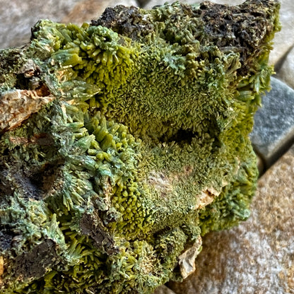 PYROMORPHITE [ETC] - HARDRIGG EWDGE, OUSBY, EDEN, CUMBRIA, ENGLAND. 65g MF2111