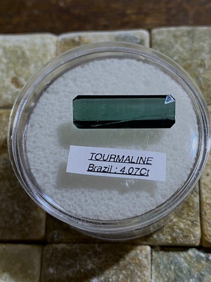 TOURMALINE GEMSTONE : MINA DO GAVILAN, MINAS GERAIS, BRAZIL 4.07Ct MF4808