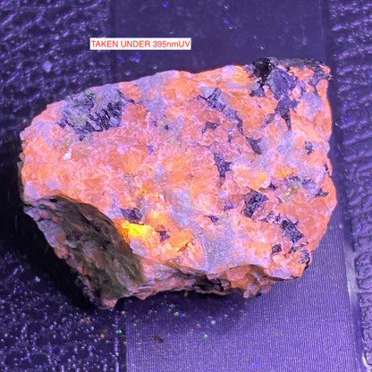 SODALITE : POUDRETTE QUARRY, MOUNT SAINT HILAIRE, QUEBEC, CANADA 19g MF5446