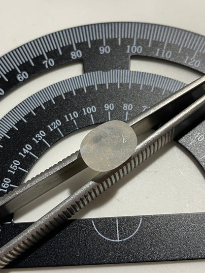 ADULARIA FELDSPAR GEMSTONE : TAMIL NADU, INDIA. 3.49Ct MFG4811