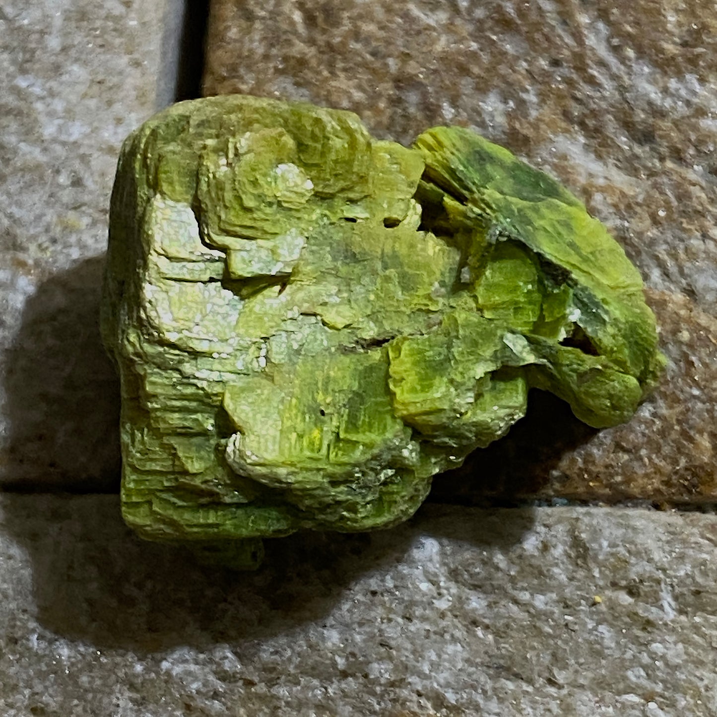 AUTUNITE [Radioactive] - NANJINGQIAO URANIUM DEPOSIT, HUNAN, CHINA 2g MF4283