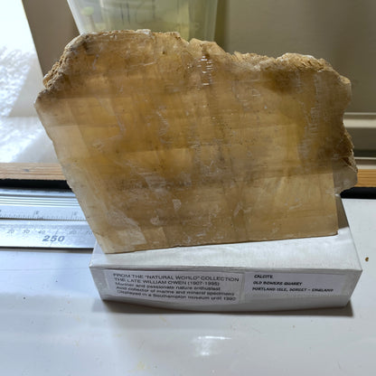 CALCITE - LARGE SPECIMEN FROM BOWERS QUARRY, ISLE OF PORTLAND, DORSET 700g MF9846