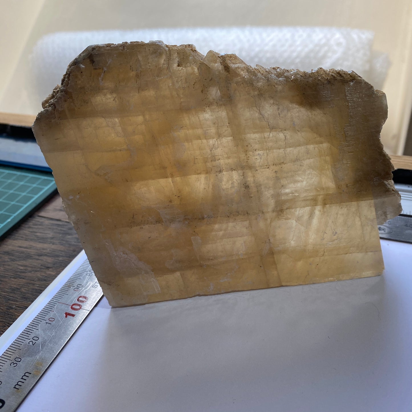 CALCITE - LARGE SPECIMEN FROM BOWERS QUARRY, ISLE OF PORTLAND, DORSET 700g MF9846