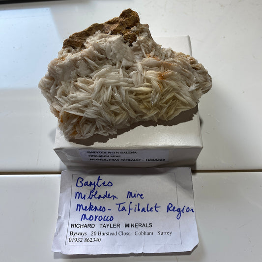 BARYTES - MIBLADEN MINE, MEKNES, ,MOROCCO 183g MF9785