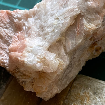 BARYTE WITH CALCITE - TAFF'S WELL QUARRY, PENTYRCH, WALES, U.K.