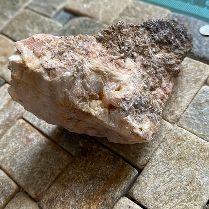 BARYTE WITH CALCITE - TAFF'S WELL QUARRY, PENTYRCH, WALES, U.K.