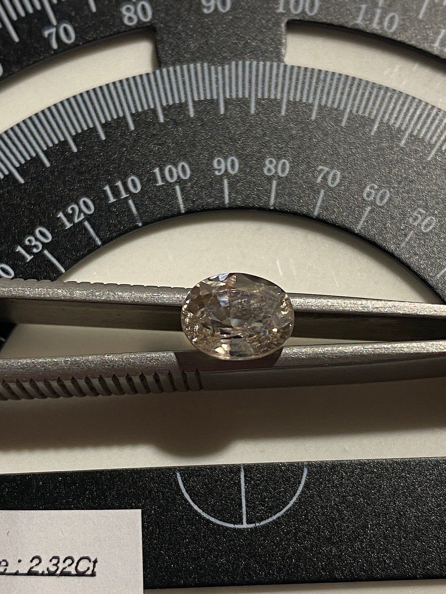 ZIRCON NATURAL GEMSTONE BRILLIANT LUSTRE   : KWEKWE, ZIMBABWE 2.32Ct MFG4812