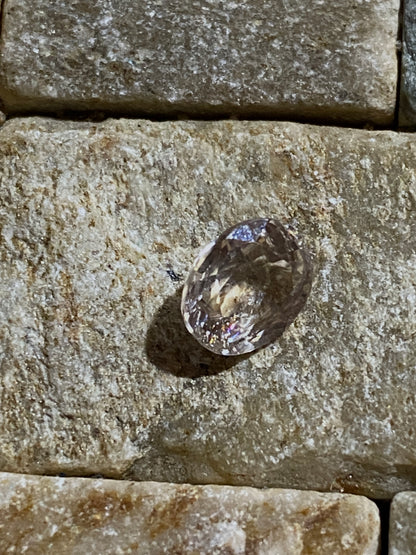 ZIRCON NATURAL GEMSTONE BRILLIANT LUSTRE   : KWEKWE, ZIMBABWE 2.32Ct MFG4812