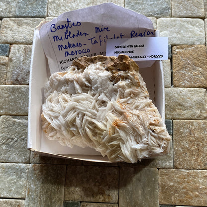 BARYTES - MIBLADEN MINE, MEKNES, ,MOROCCO 183g MF9785