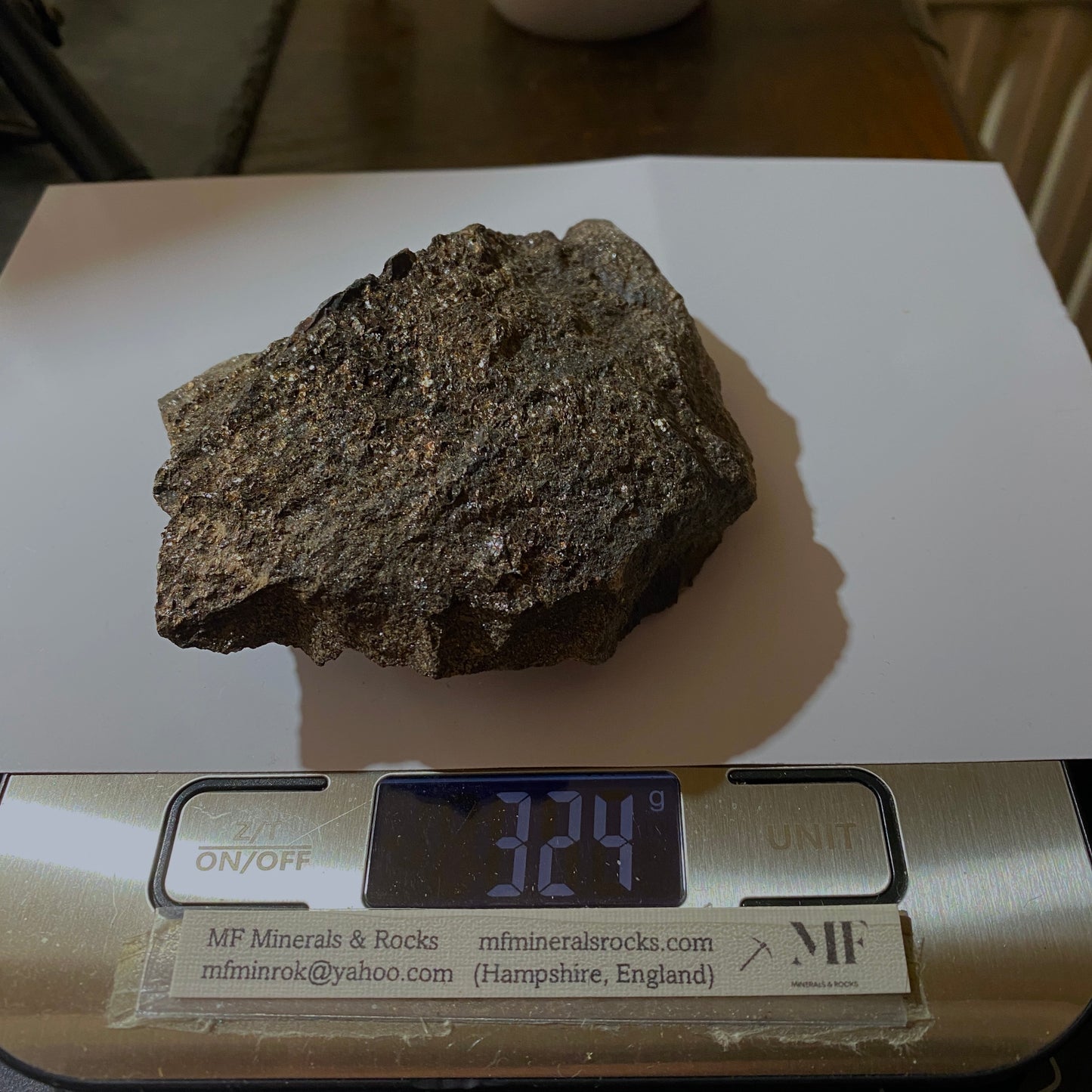 MANGANOPHYLLITE  ORE SPECIMEN  FROM LANGBAN, SWEDEN  325g  MF9872
