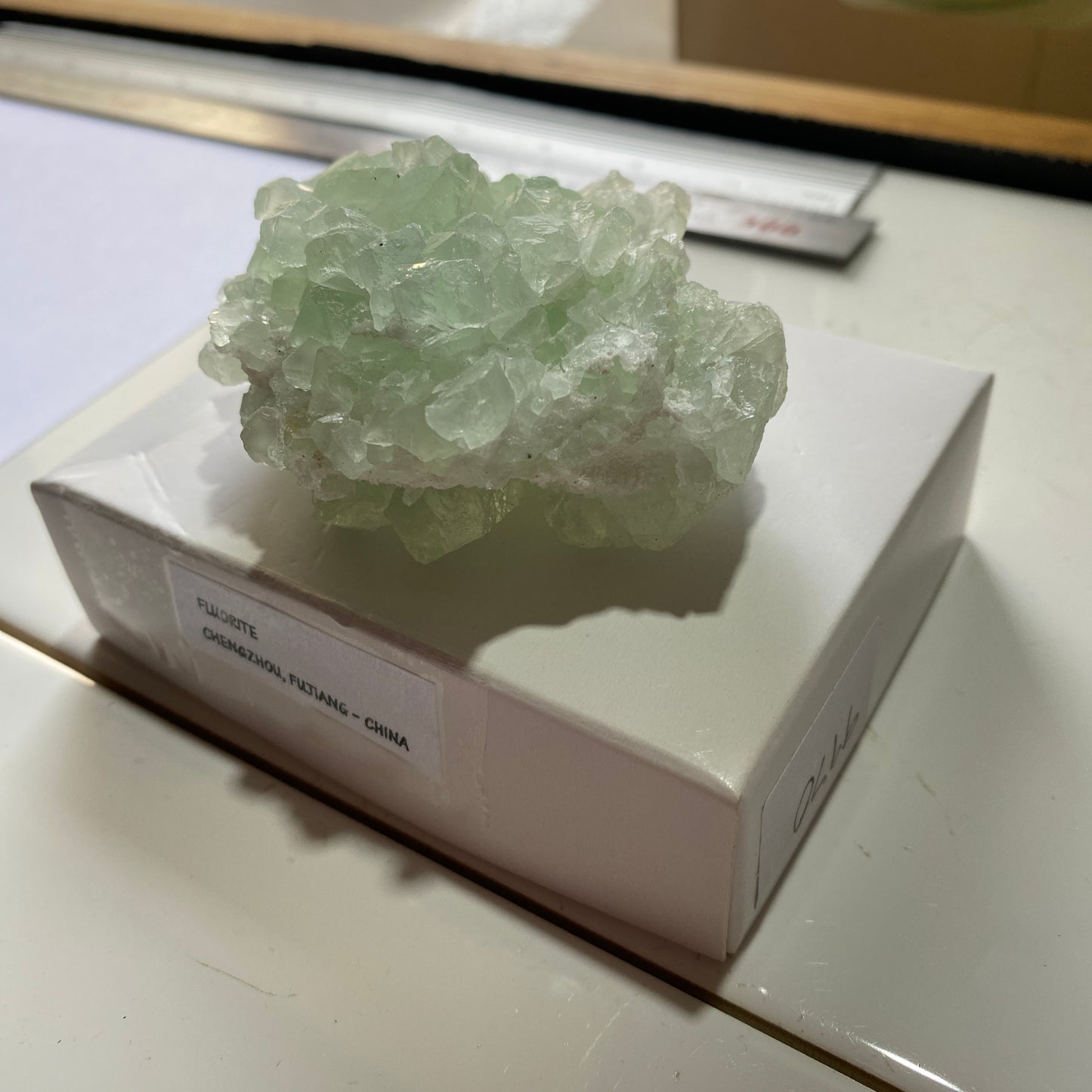 FLUORITE - CHENGZHOU, HUNAN, CHINA  184g MF9970
