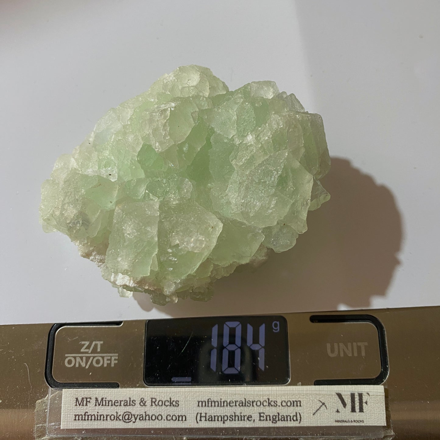 FLUORITE - CHENGZHOU, HUNAN, CHINA  184g MF9970