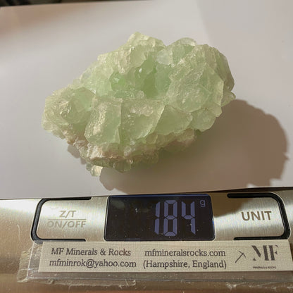 FLUORITE - CHENGZHOU, HUNAN, CHINA  184g MF9970