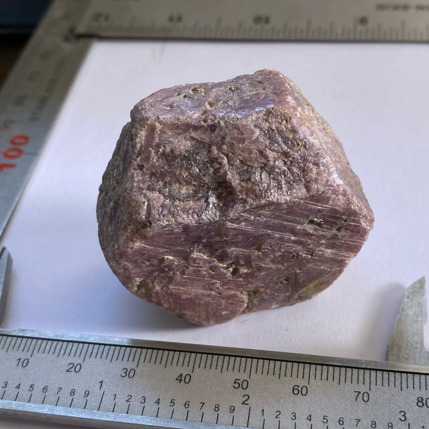 RUBY CORUNDUM - LONGIDO DISTRICT, ARUSHA, TANZANIA, AFRICA HEAVY 133g MF2107