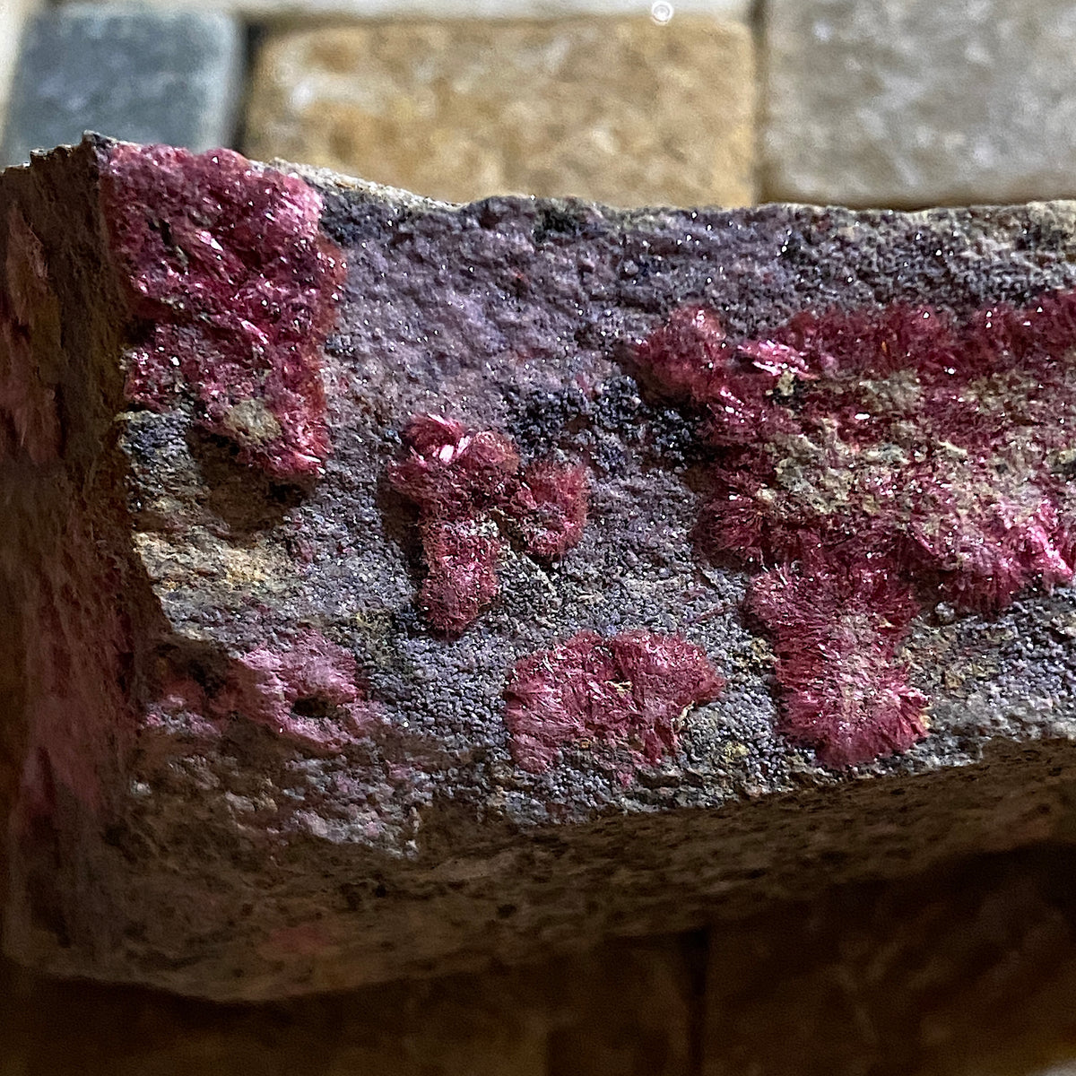 ERYTHRITE : MOUNT COBALT MINE, SELWYN DISTRICT, QUEENSLAND, AUSTRALIA 54g MF5432