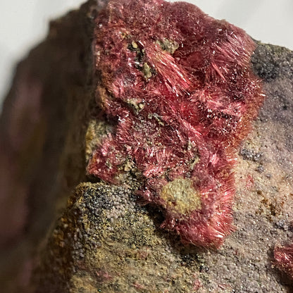 ERYTHRITE : MOUNT COBALT MINE, SELWYN DISTRICT, QUEENSLAND, AUSTRALIA 54g MF5432