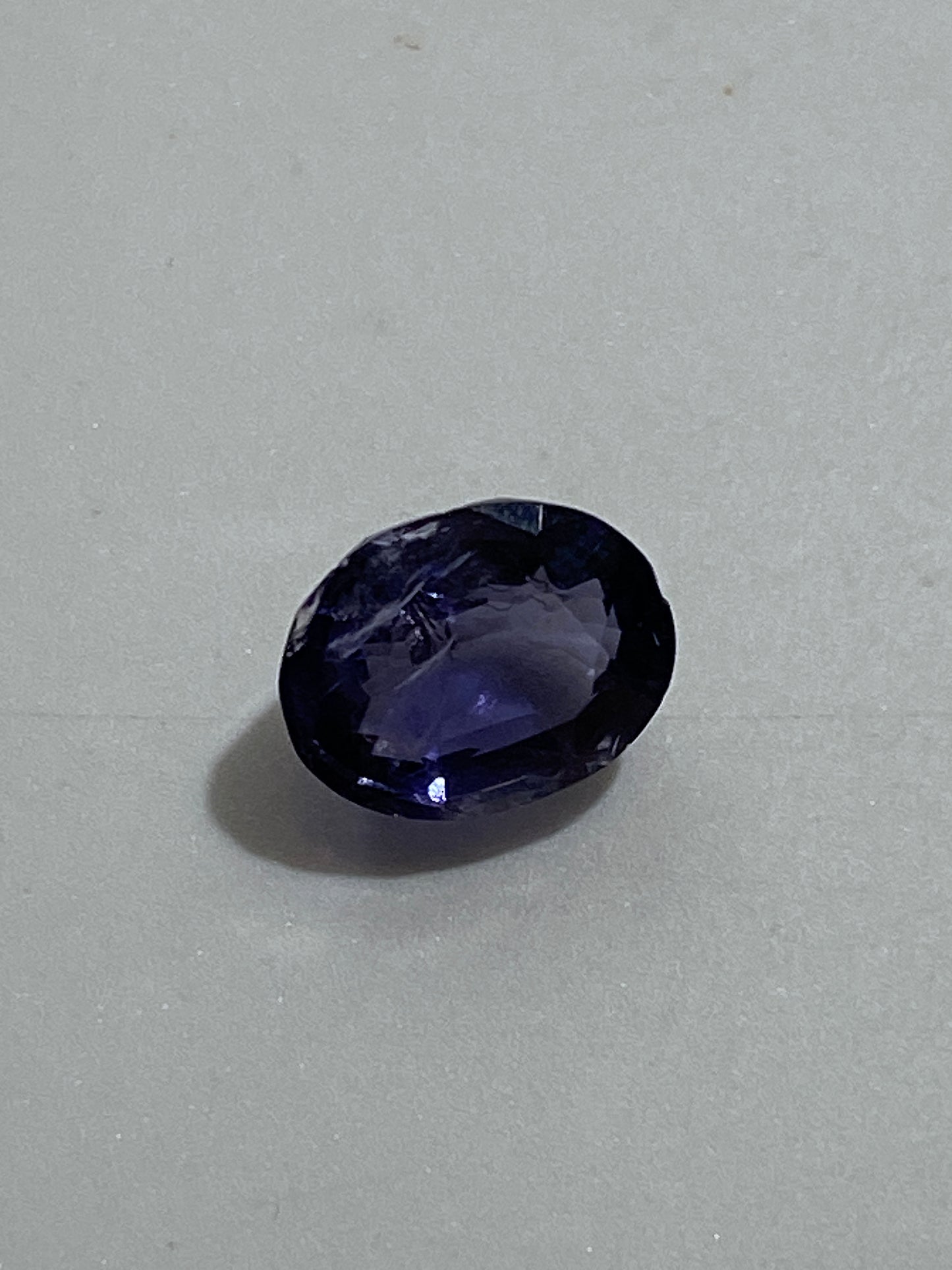 IOLITE NATURAL GEMSTONE : BABATI, MANYARA, TANZANIA. 1.50Ct MFG4815
