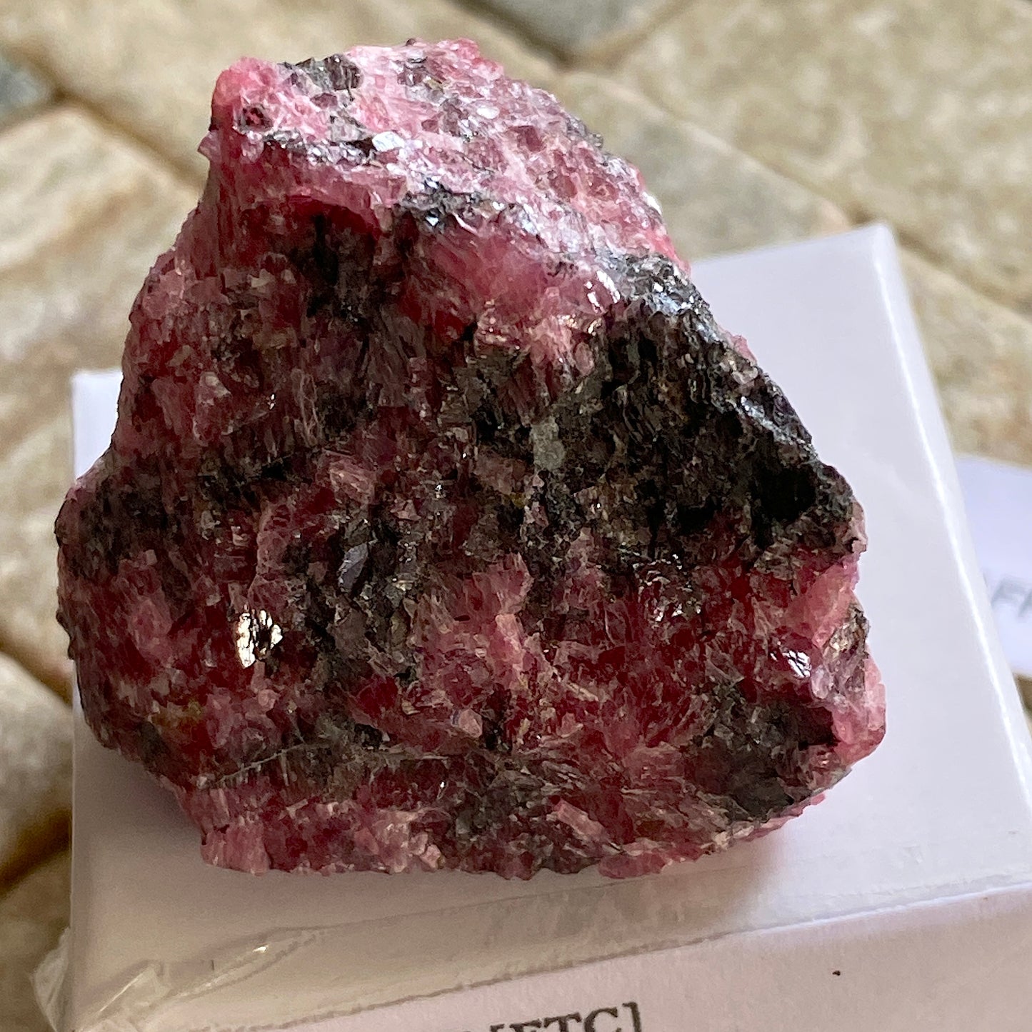 RHODONITE [ETC] - WESSELS MINE, NORTHERN CAPE, SOUTH AFRICA. 39g MF2095