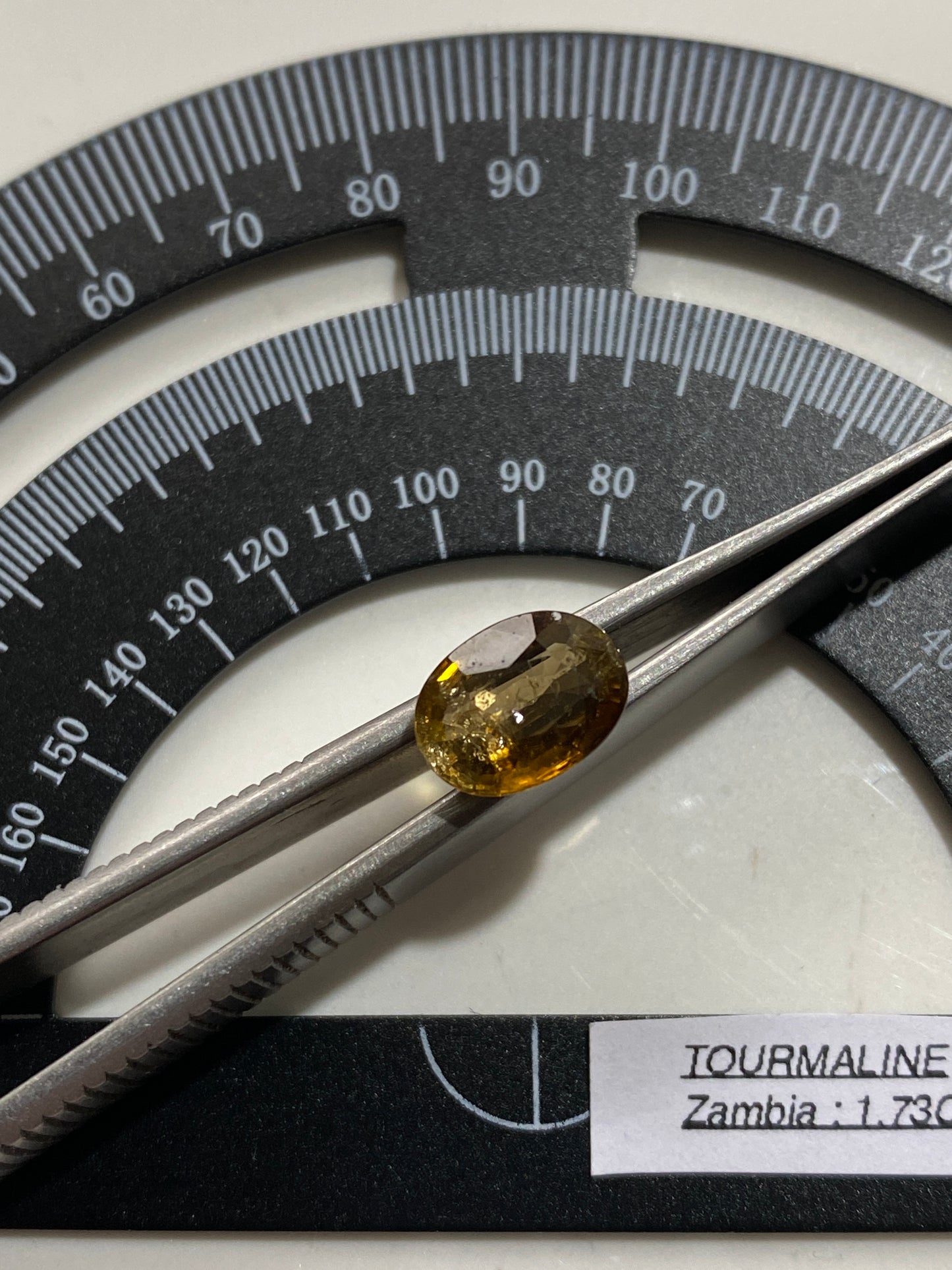 TOURMALINE NATURAL GEMSTONE : MKUSHI, CENTRAL PROVINCE, ZAMBIA RARE STONE 1.73Ct MFG4817