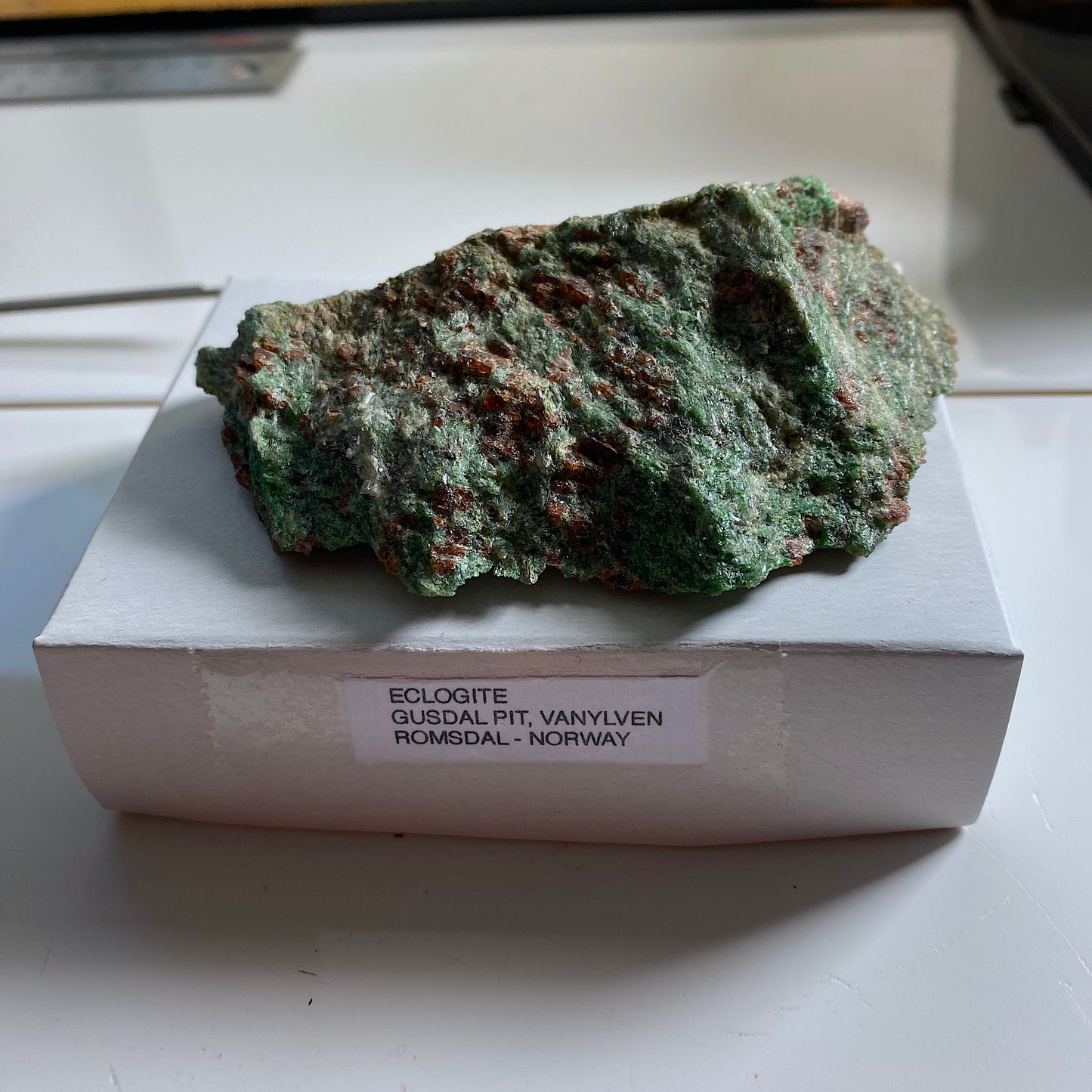 ECLOGITE - VANYLVEN, ROMSDAL, NORWAY. 165g MF2100