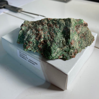 ECLOGITE - VANYLVEN, ROMSDAL, NORWAY. 165g MF2100