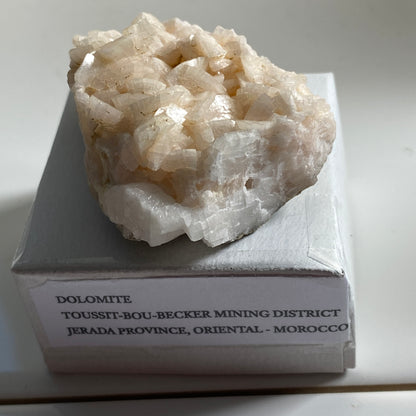 DOLOMITE - TOUSSIT-BOU BECKER, ORIENTAL, MOROCCO  50g MF2108