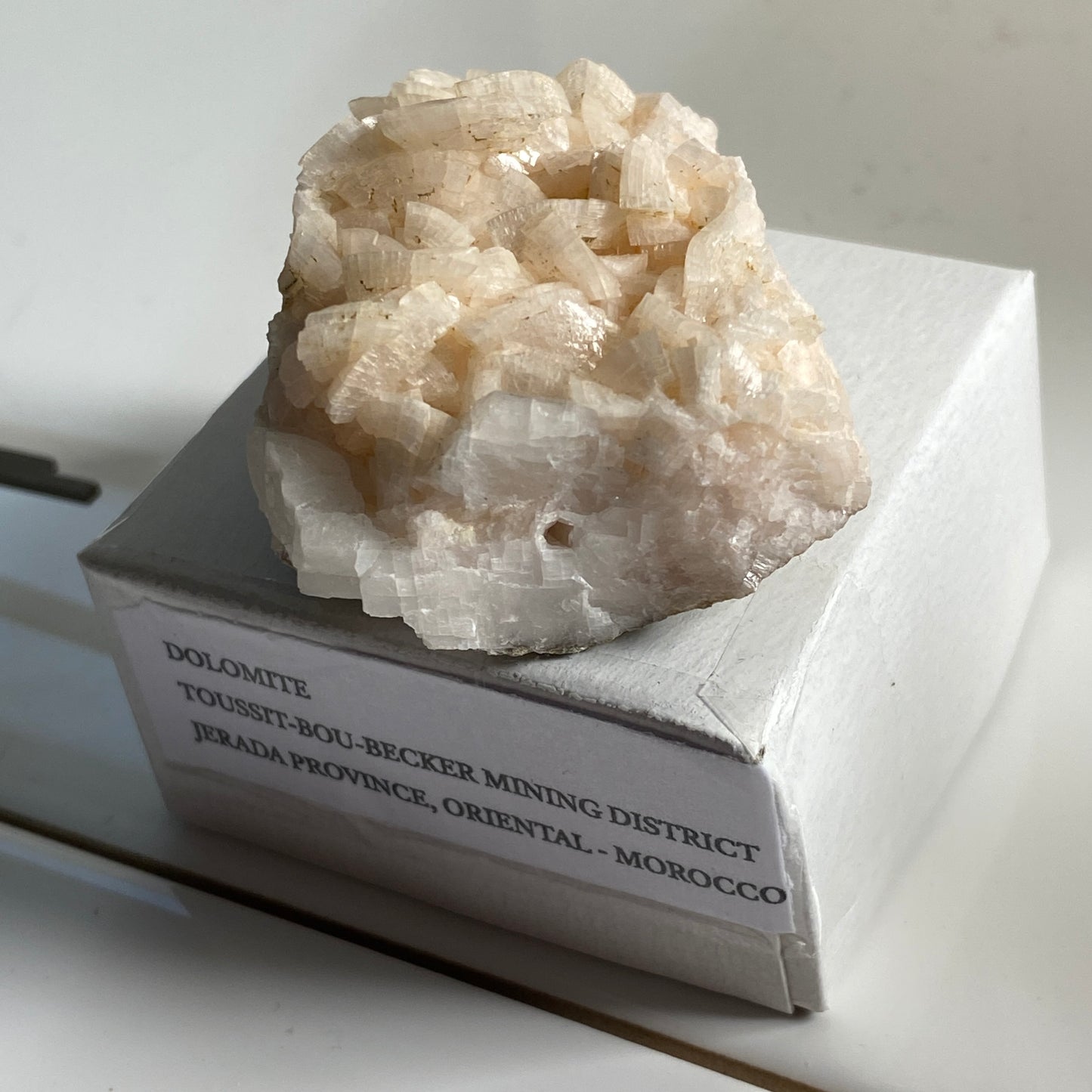 DOLOMITE - TOUSSIT-BOU BECKER, ORIENTAL, MOROCCO  50g MF2108