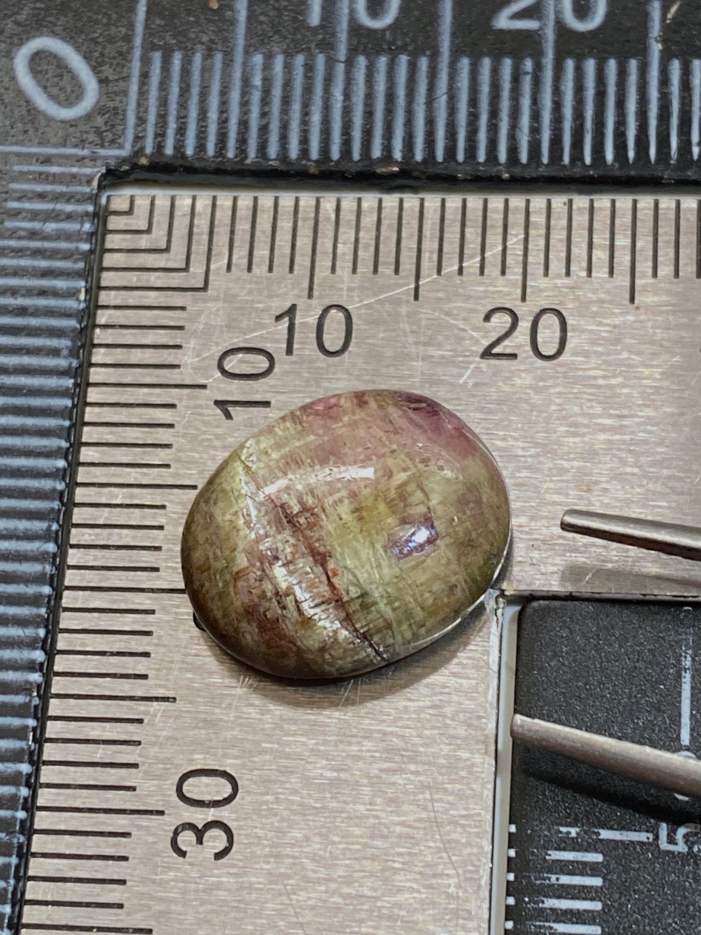 TOURMALINE UNUSUAL NATURAL GEMSTONE : SOLWEZI DISTRICT, ZAMBIA 6.87Ct MFG4819