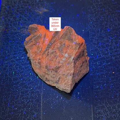 CALCITE IN MATRIX :  SILVERBROOK MINE, ILSINGTON, TEIGHBRIDGE, DEVON, ENGALND 17g MF5450
