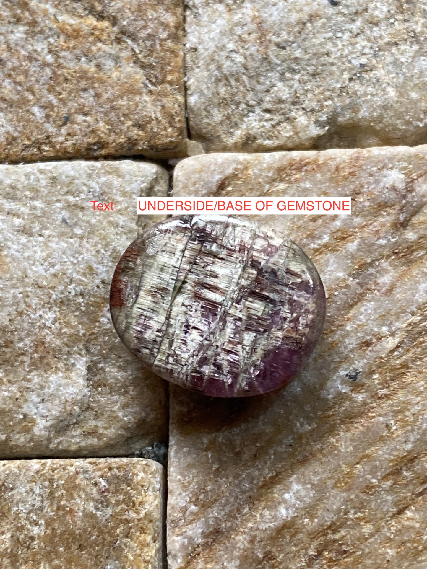 TOURMALINE UNUSUAL NATURAL GEMSTONE : SOLWEZI DISTRICT, ZAMBIA 6.87Ct MFG4819