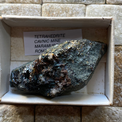 TETRAHEDRITE - CAVNIC MINE, MARAMURES COUNTY, ROMANIA   30g MF956