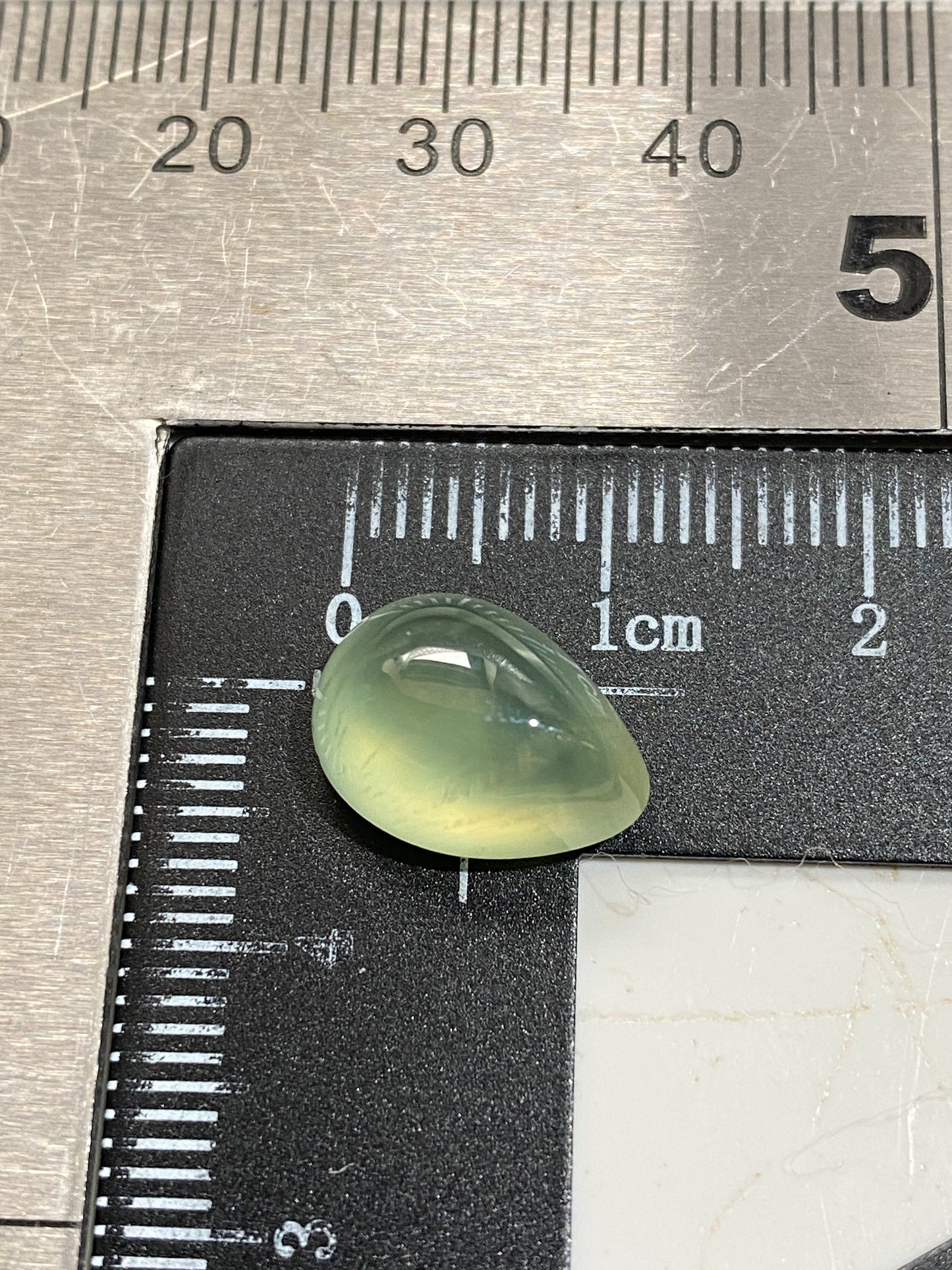 PREHNITE NATURAL GEMSTONE : MATIA, KAYES REGION, MALI  5.98Ct MFG4821