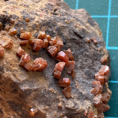 VANADINITE ON MATRIX FROM MIBLADEN, MOROCCO 50g MF960