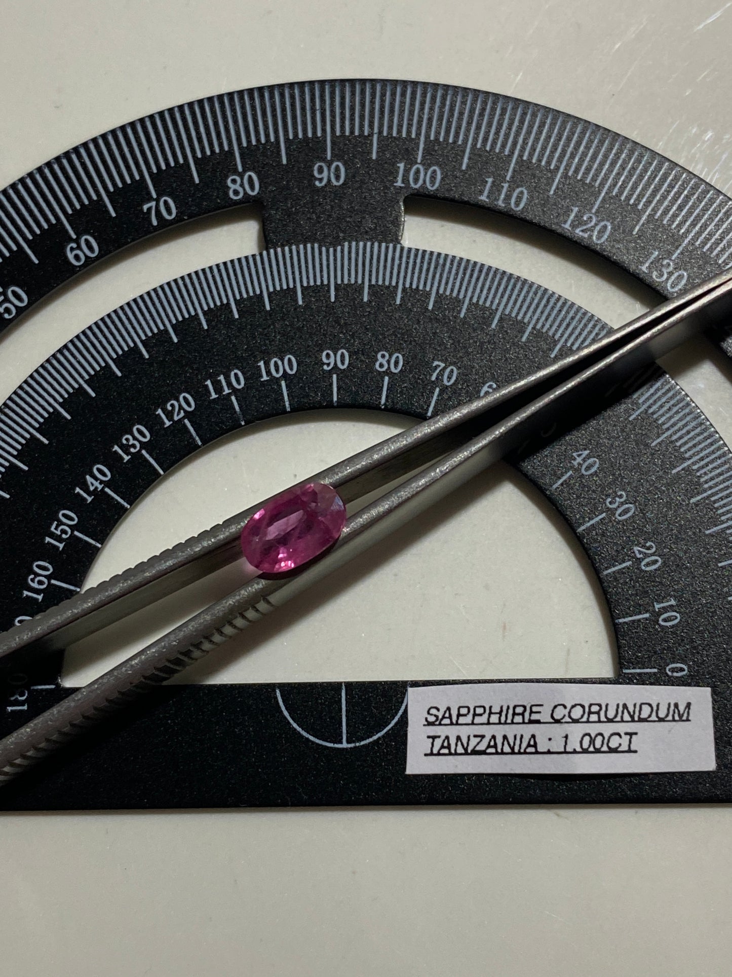 SAPPHIRE CORUNDUM NATURAL GEMSTONE : LONGIDO, TANZANIA. 1.00Ct MFG4823