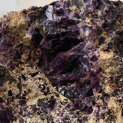 FLUORITE IN CALCITE - MELCHOR MUZQUIZ, C0AHUILA, MEXICO - 1157g MF935
