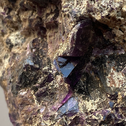 FLUORITE IN CALCITE - MELCHOR MUZQUIZ, C0AHUILA, MEXICO - 1157g MF935