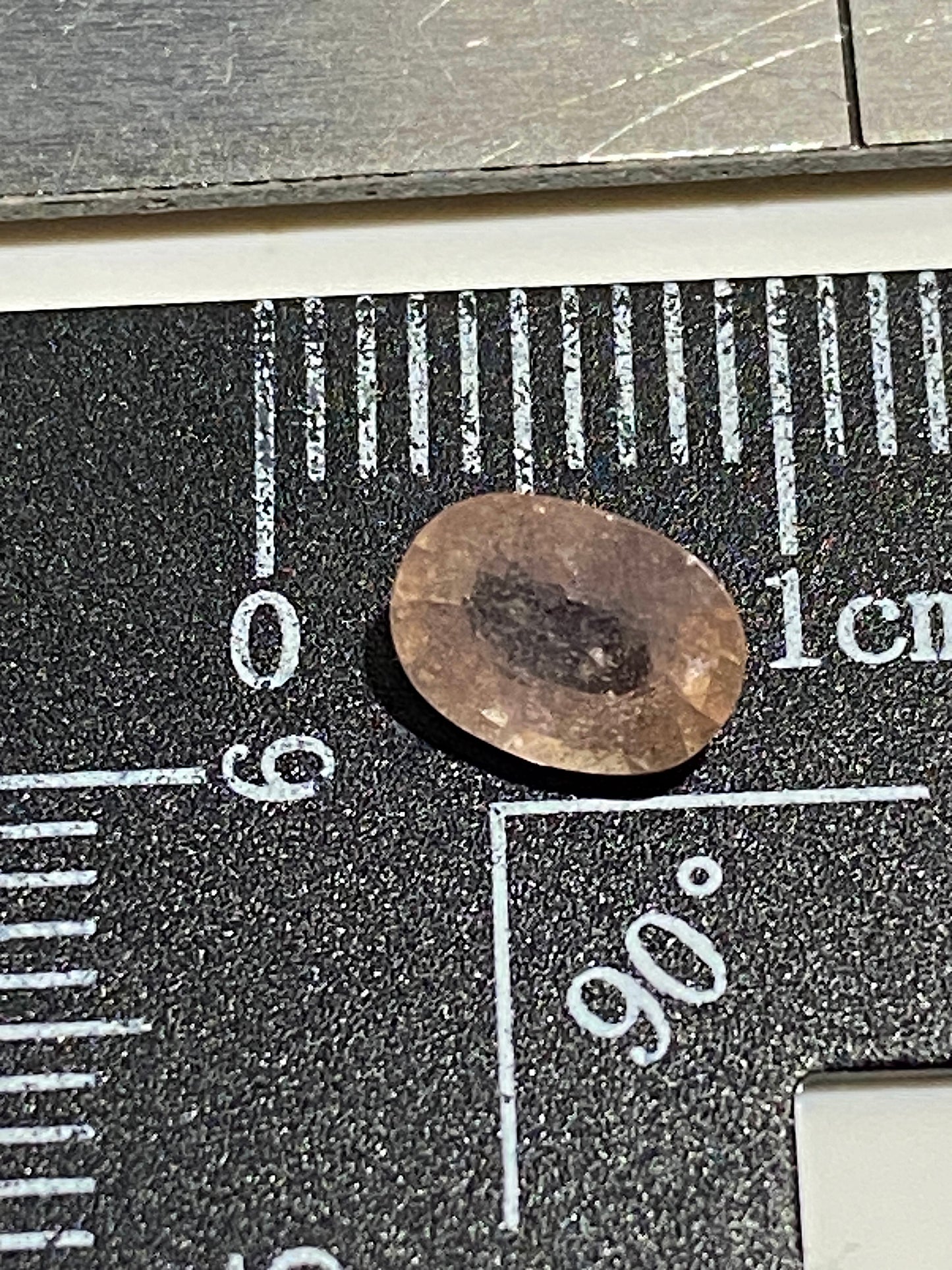 SAPPHIRE CORUNDUM NATURAL GEMSTONE : MOGOK, MANDALAY, BURMA 0.90Ct MFG4824