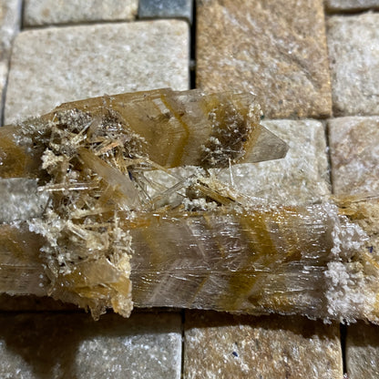 GYPSUM-SELENITE : CHINKAPOOP, VICTORIA, AUSTRALIA. 15g. MF5439