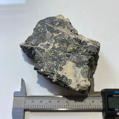 ORE SPECIMEN FROM BANSKA STIAVNICA, BANSKA BYSTRICA, SLOVAKIA  514g MF919