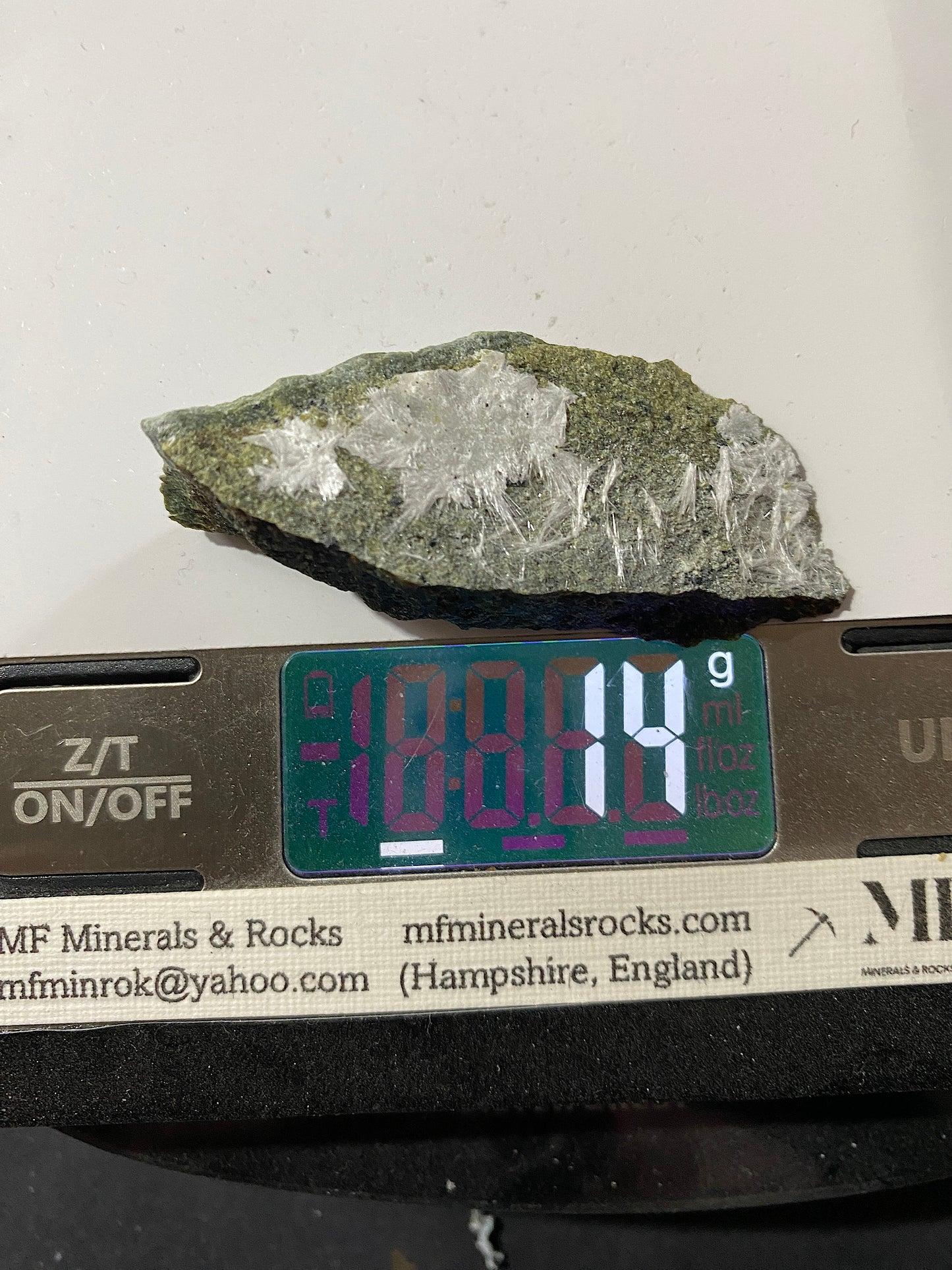 ARTINITE/CHROMITE : GULSEN QUARRY, STYRIA, AUSTRIA. 14g MF4734