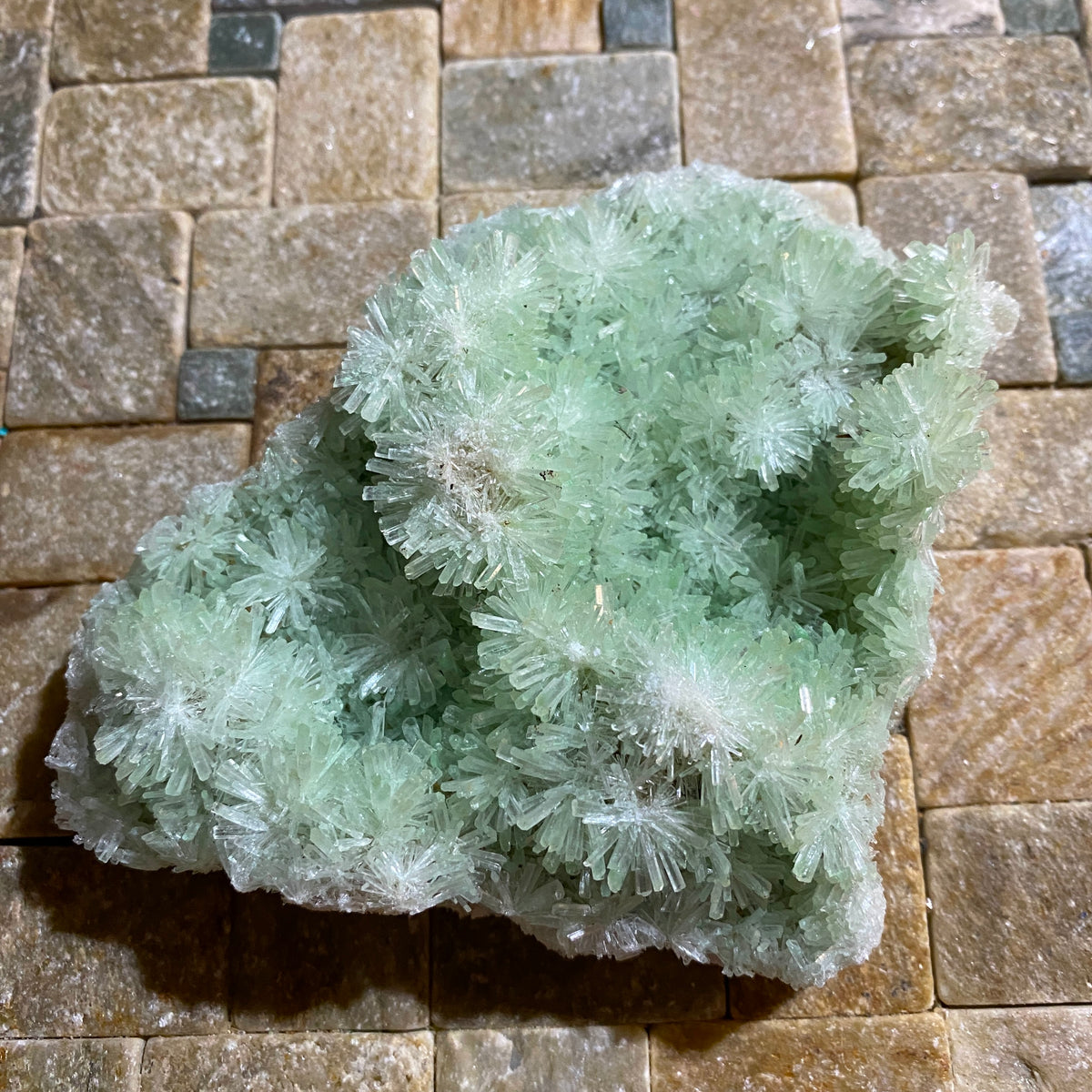 RARE GREEN SELENITE FROM PERNATTY LAGOON, AUSTRALIA LARGE 124g. MF5441