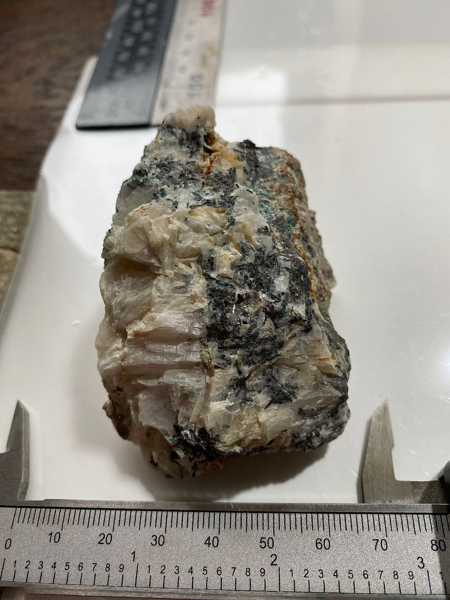 EMPLEKTITE ETC : DANIEL MINE, WITTICHEN, FREIBURG, GERMANY. 167g MF4735